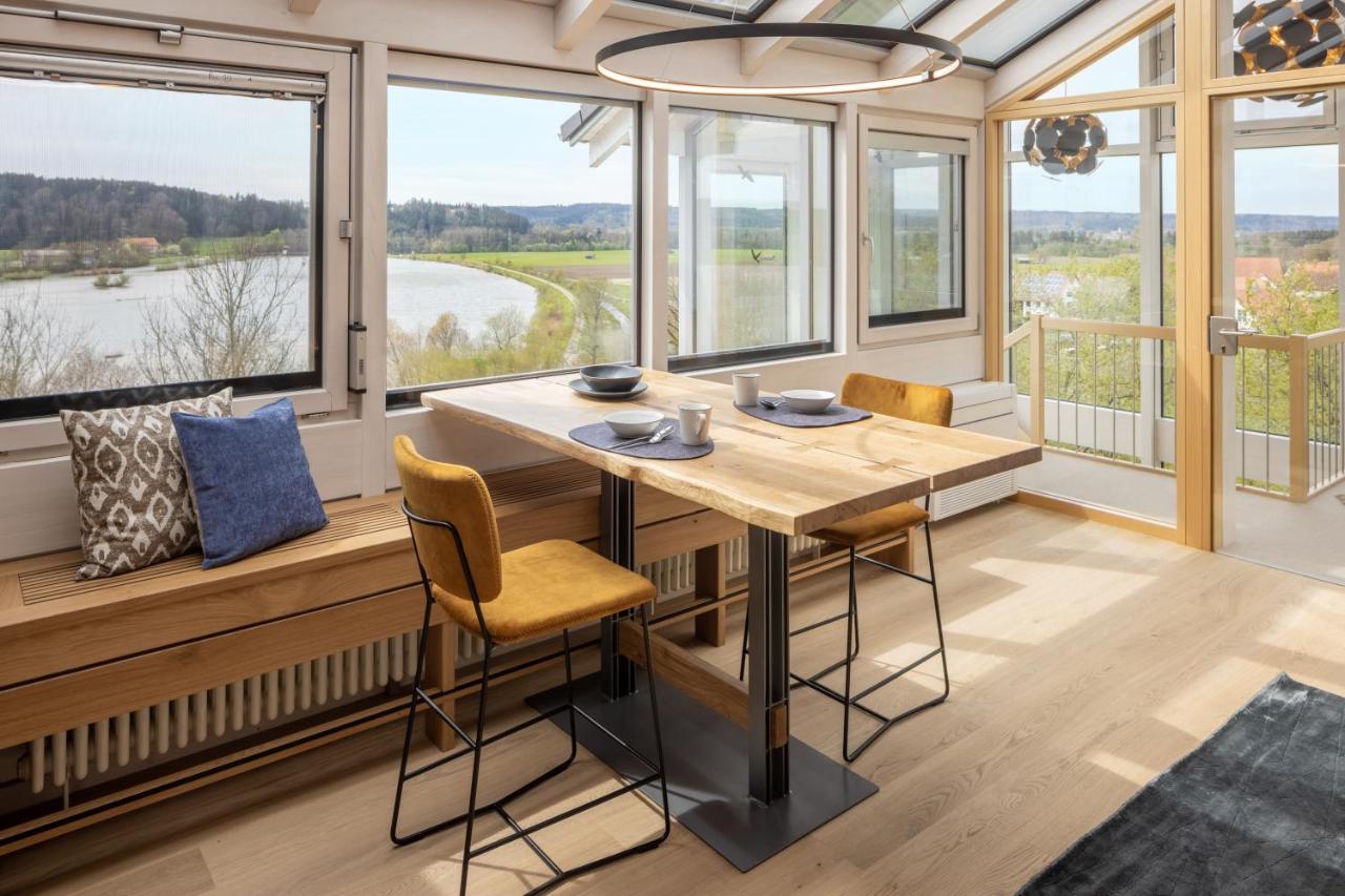 Stille X Weite - Hochwertige Wohnung Mit See-Panorama Kronburg Экстерьер фото