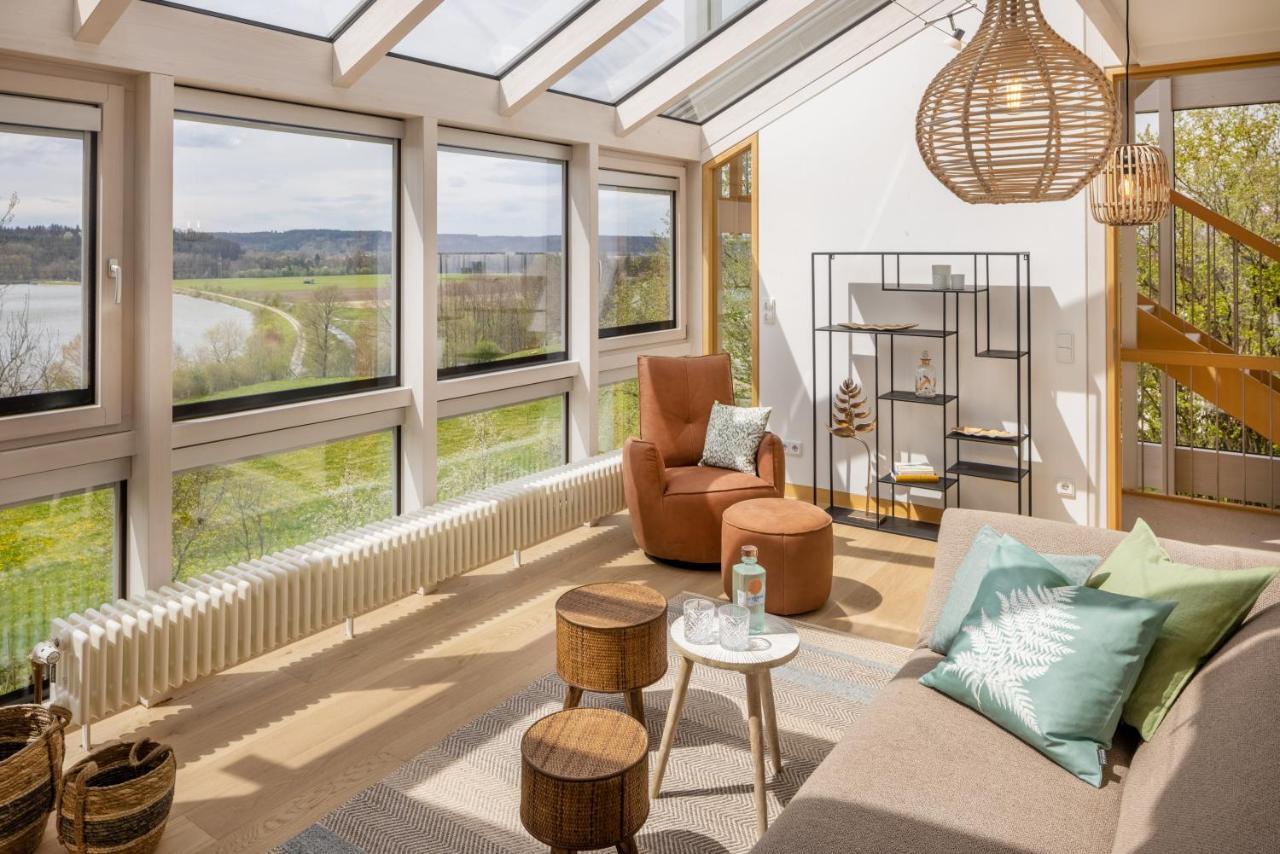 Stille X Weite - Hochwertige Wohnung Mit See-Panorama Kronburg Экстерьер фото